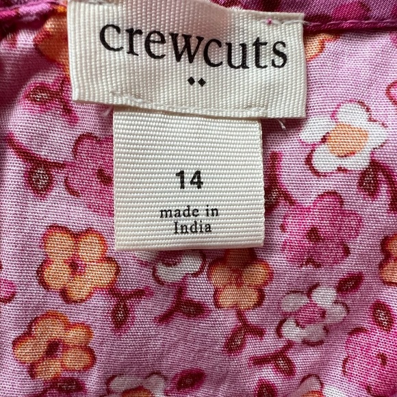 J. Crew Crewcuts Floral Ruffle Shirt - Picture 4 of 5